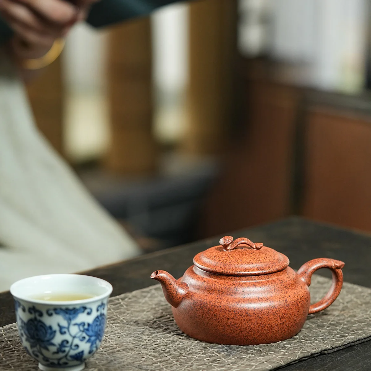 古悦堂纯手工紫砂壶正品茶具套装2026新款泡茶专用小茶壶如意紫菱 详情图 30