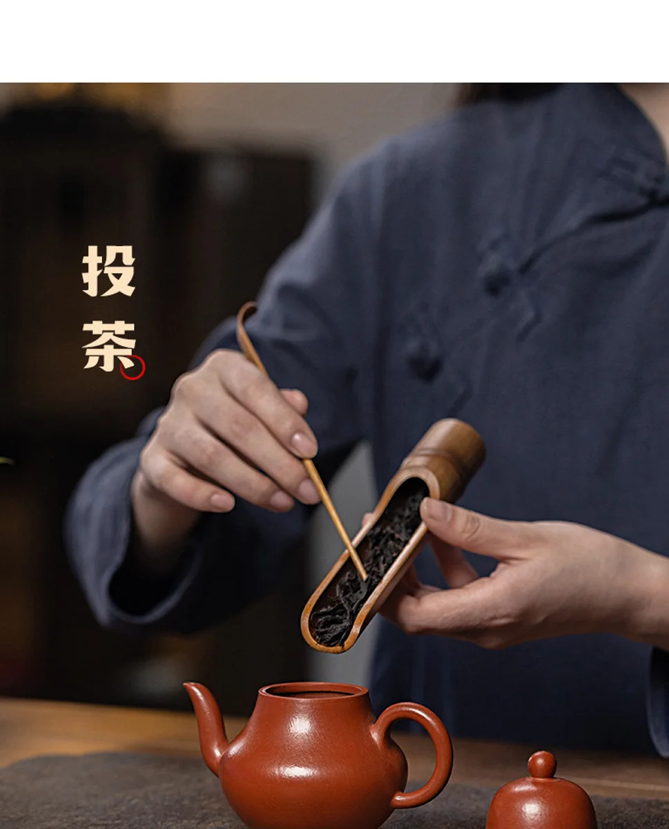 古悦堂 宜兴紫砂壶纯手工泡茶壶个人专用小壶功夫茶具 大红袍思亭 详情图 14