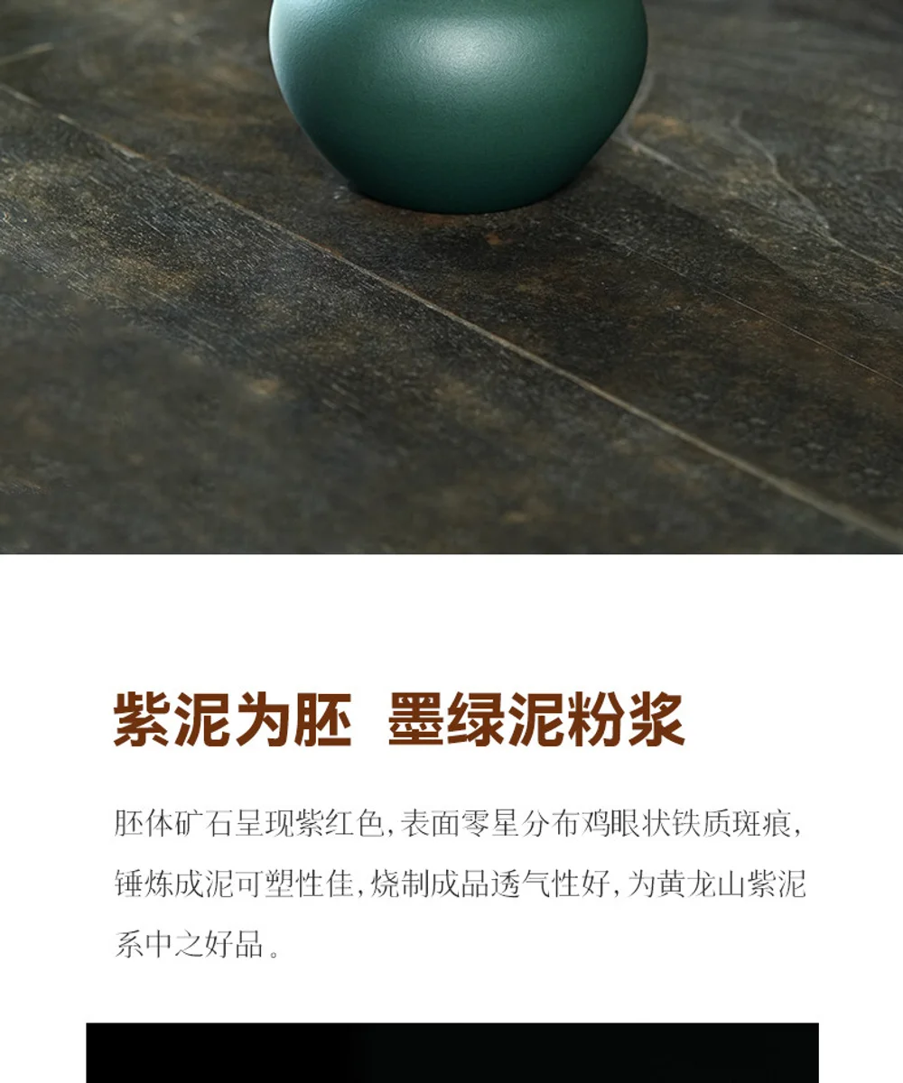 古悦堂紫砂普洱茶叶罐茶叶专用储存罐高档茶具便携手工泥绘醒茶罐 详情图 17