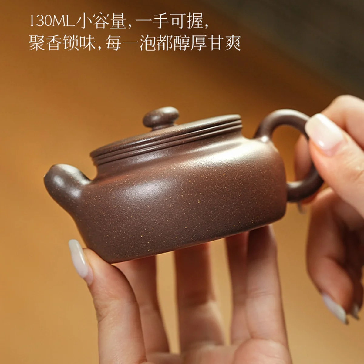 宜兴纯手工茶壶家用紫砂壶正品茶具个人专用小壶送朋友老人生日礼 - 3