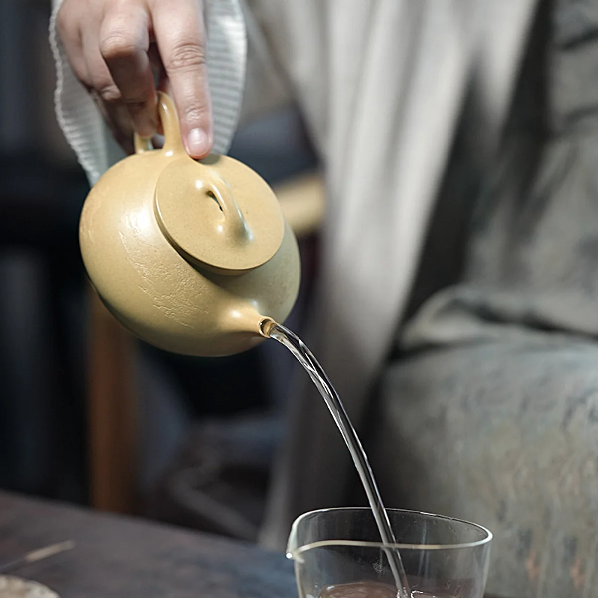 古悦堂 宜兴紫砂壶 纯全手工家用泡茶壶高端中式功夫茶具周良荣制 - 5