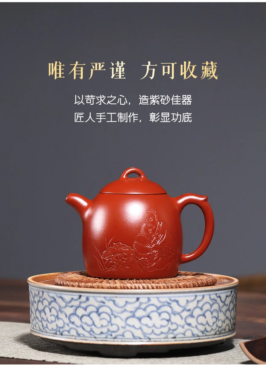 古悦堂纯手工紫砂壶家用泡茶专用茶壶正品名家茶具2026新款秦权壶 详情图 12