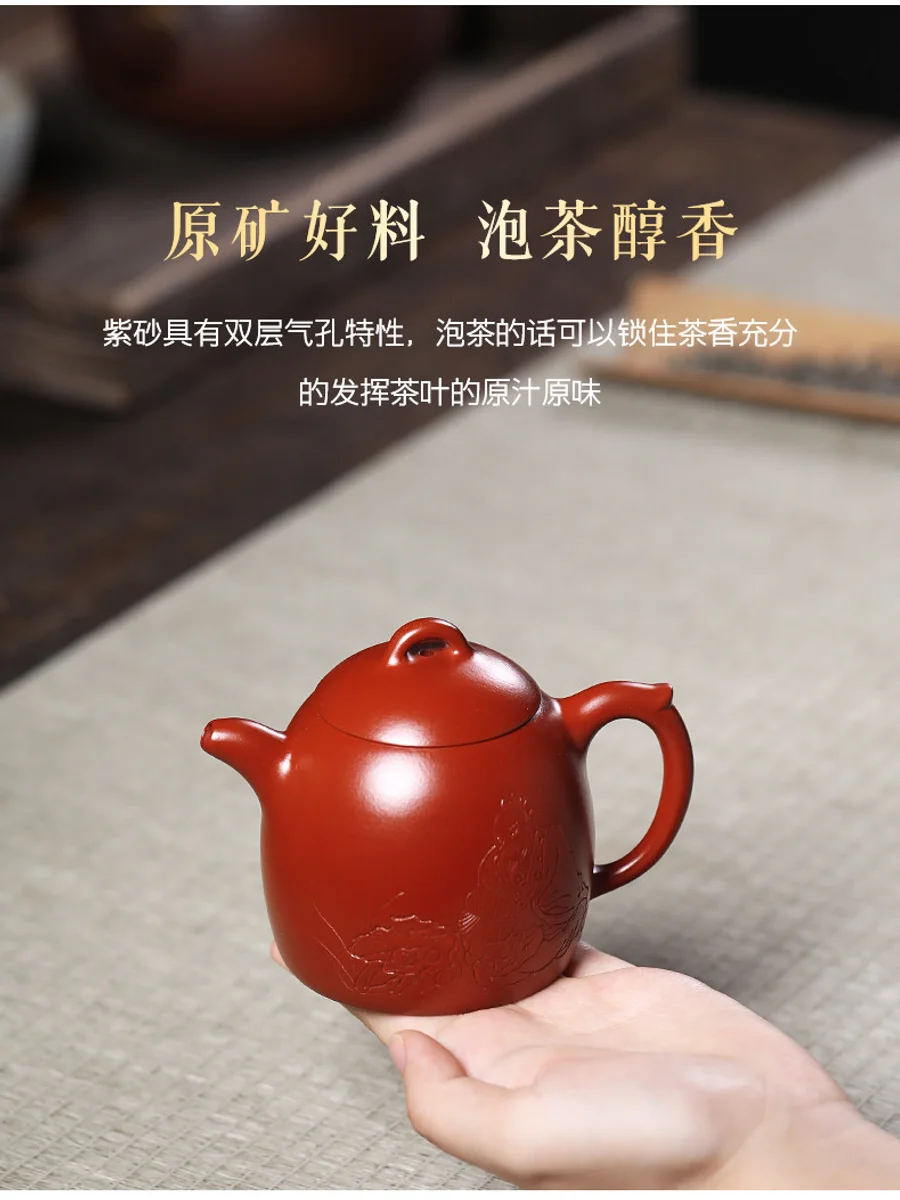 古悦堂纯手工紫砂壶家用泡茶专用茶壶正品名家茶具2026新款秦权壶 详情图 25