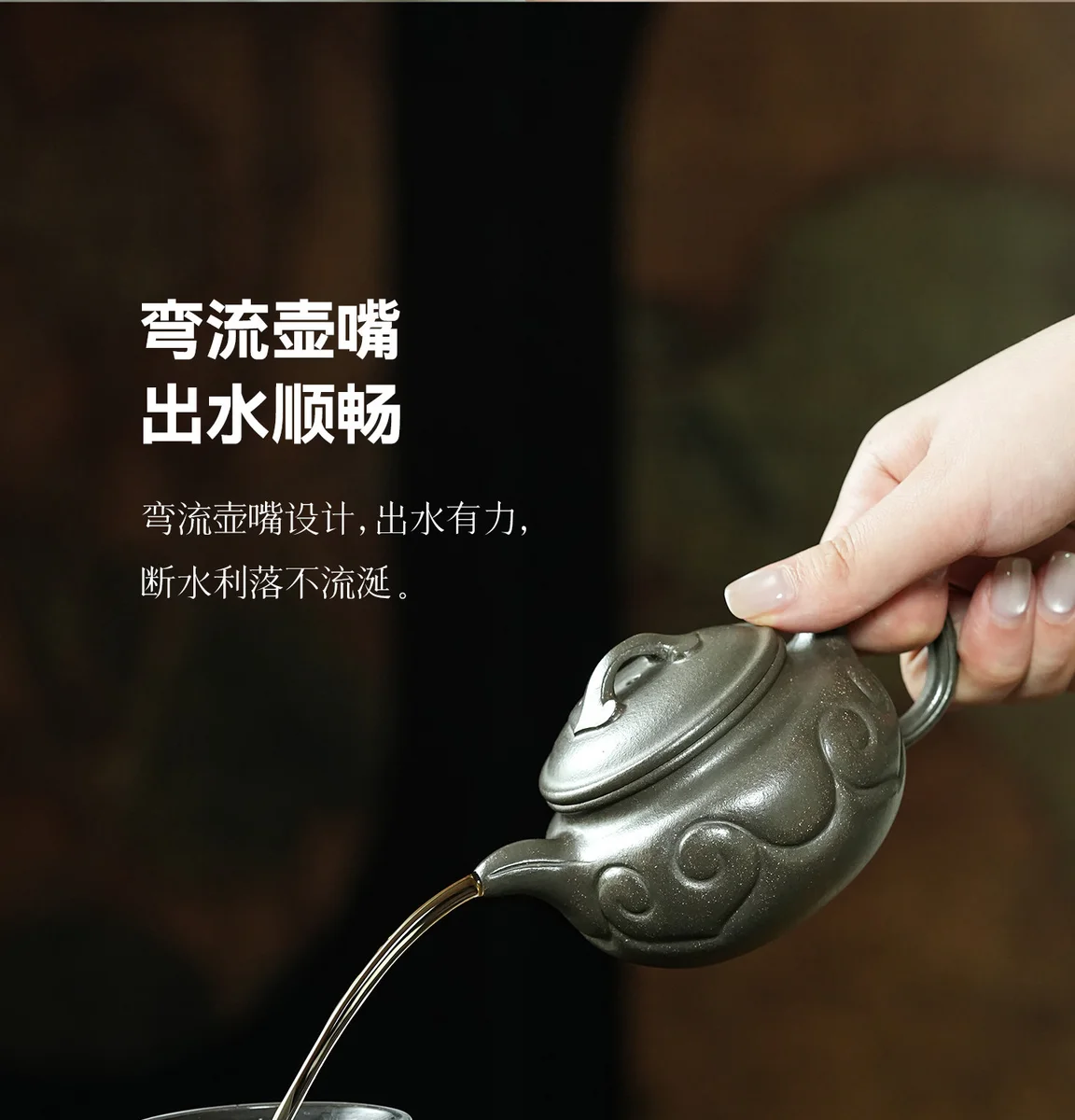 宜兴紫砂壶纯手工家用茶壶一人独饮小茶具正品送长辈朋友生日礼物 详情图 1