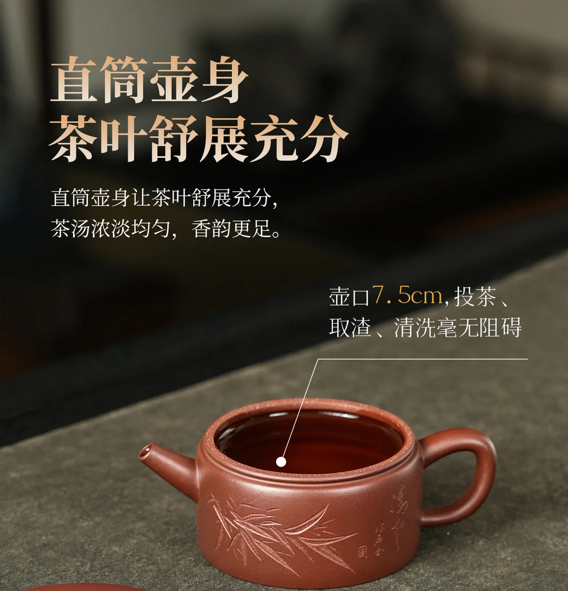古悦堂纯手工紫砂壶正品泡茶壶家用茶具套装汉瓦壶送长辈朋友礼物 详情图 23