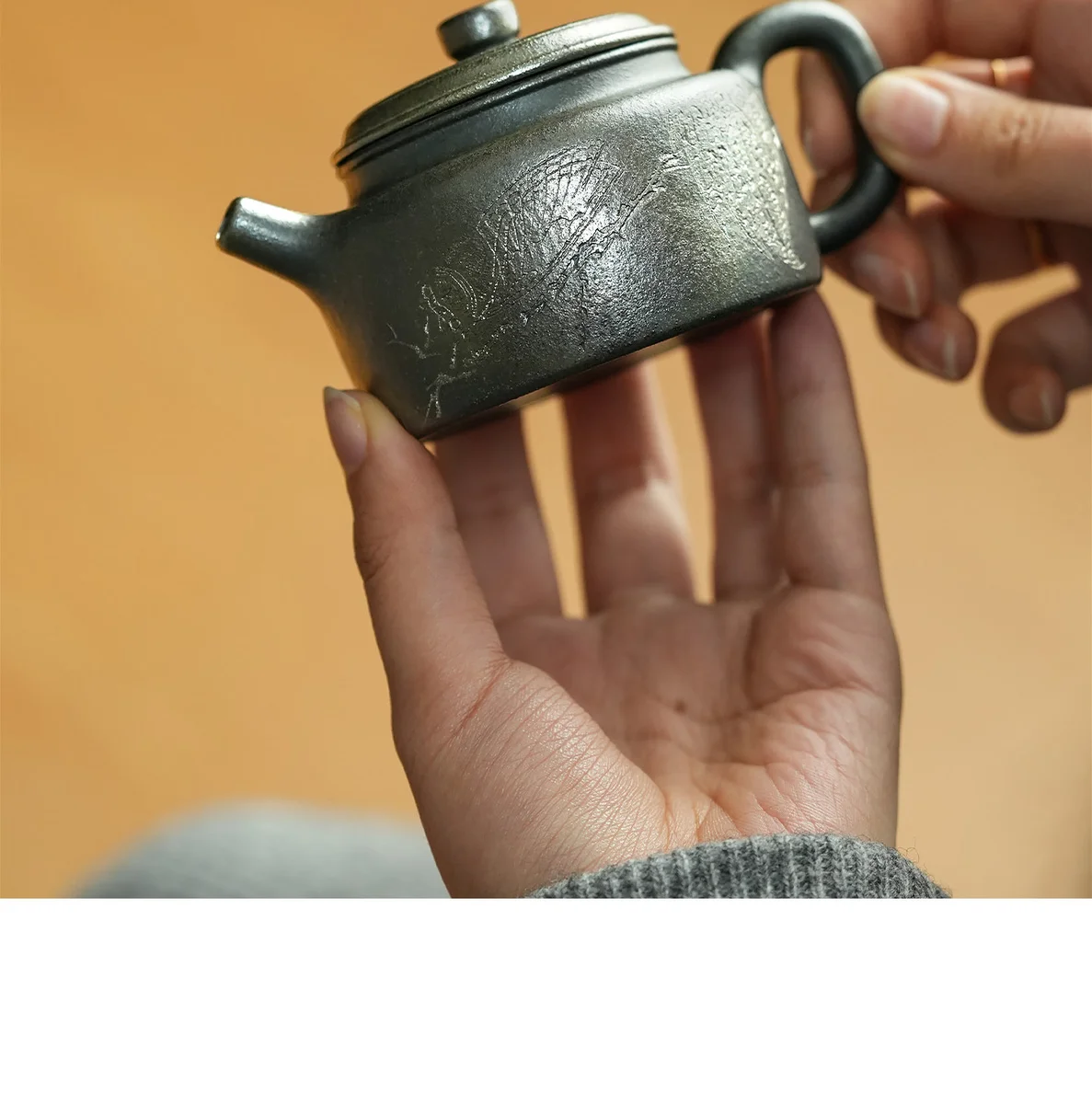 宜兴纯手工茶壶泡茶家用紫砂壶2026新款柴烧一人用茶具送朋友长辈 详情图 21