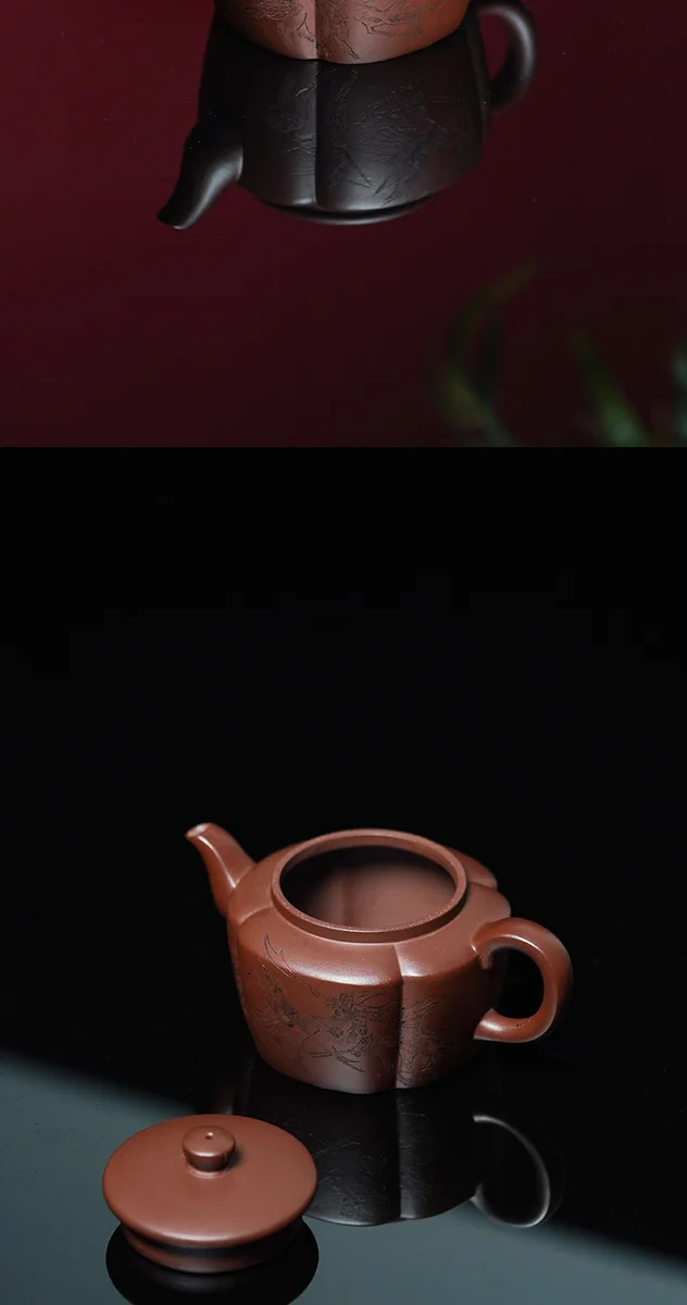 宜兴纯手工泡茶壶2026新款家用紫砂壶正品茶具送老外客户商务礼物 详情图 8