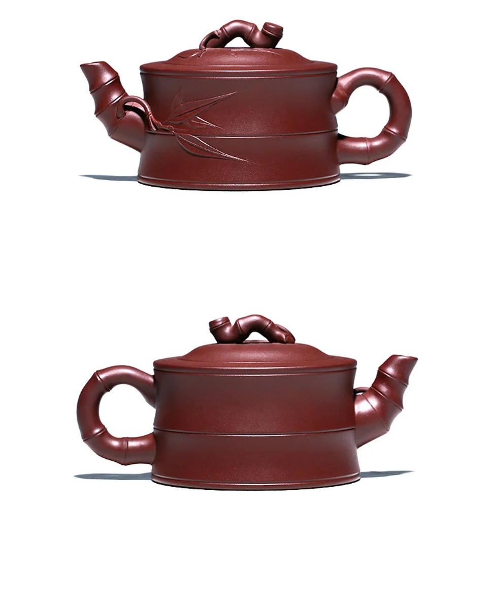 古悦堂 宜兴原矿紫砂壶名家纯手工泡茶壶茶具套装家用 一品竹段壶 详情图 15