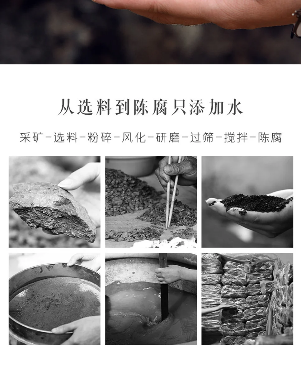 古悦堂 宜兴原矿紫砂壶名家纯手工泡茶壶茶具套装家用 一品竹段壶 详情图 3