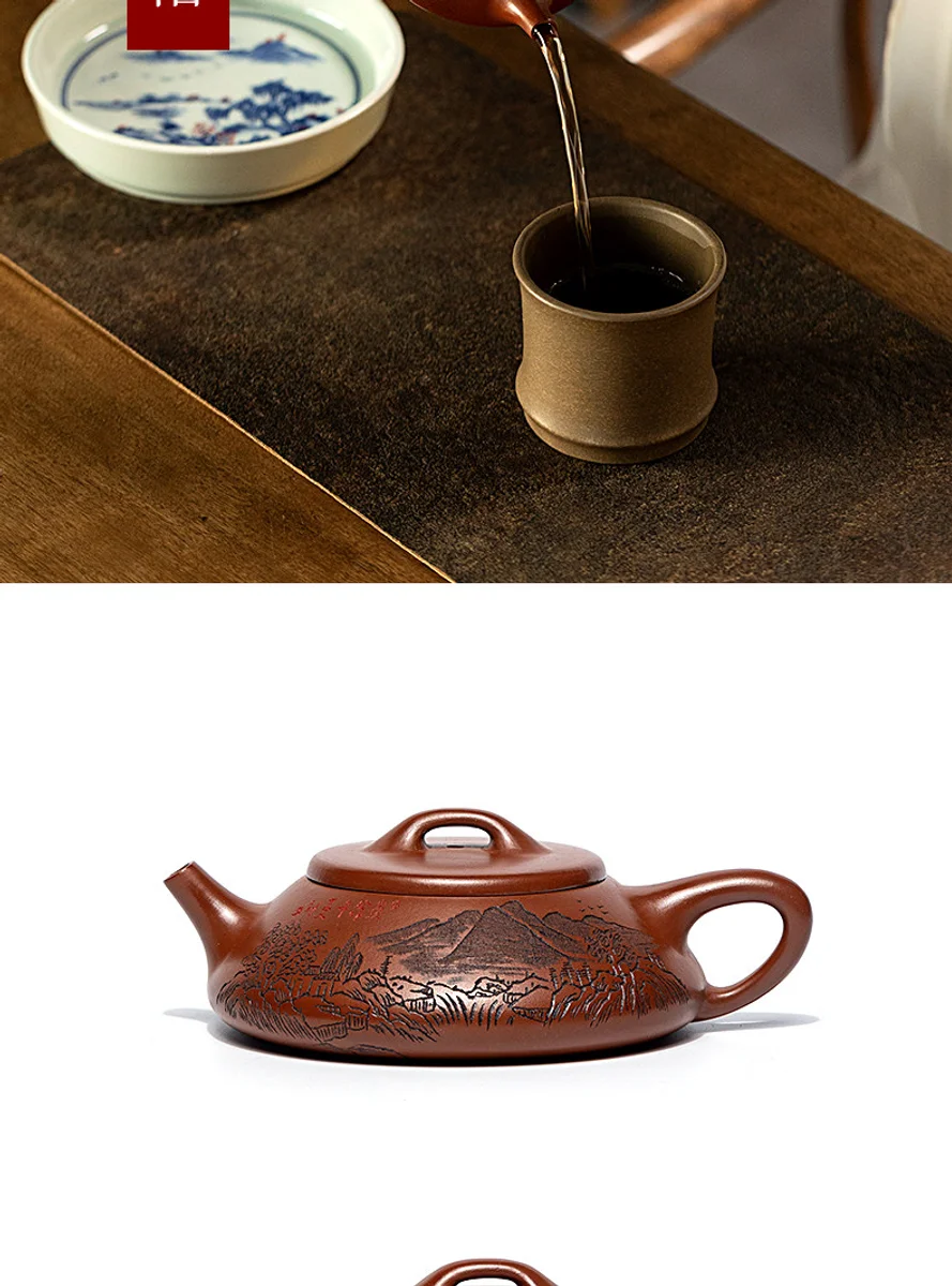 古悦堂 宜兴原矿紫砂壶纯全手工泡茶壶正品家用茶具套装 纳瓢 详情图 9