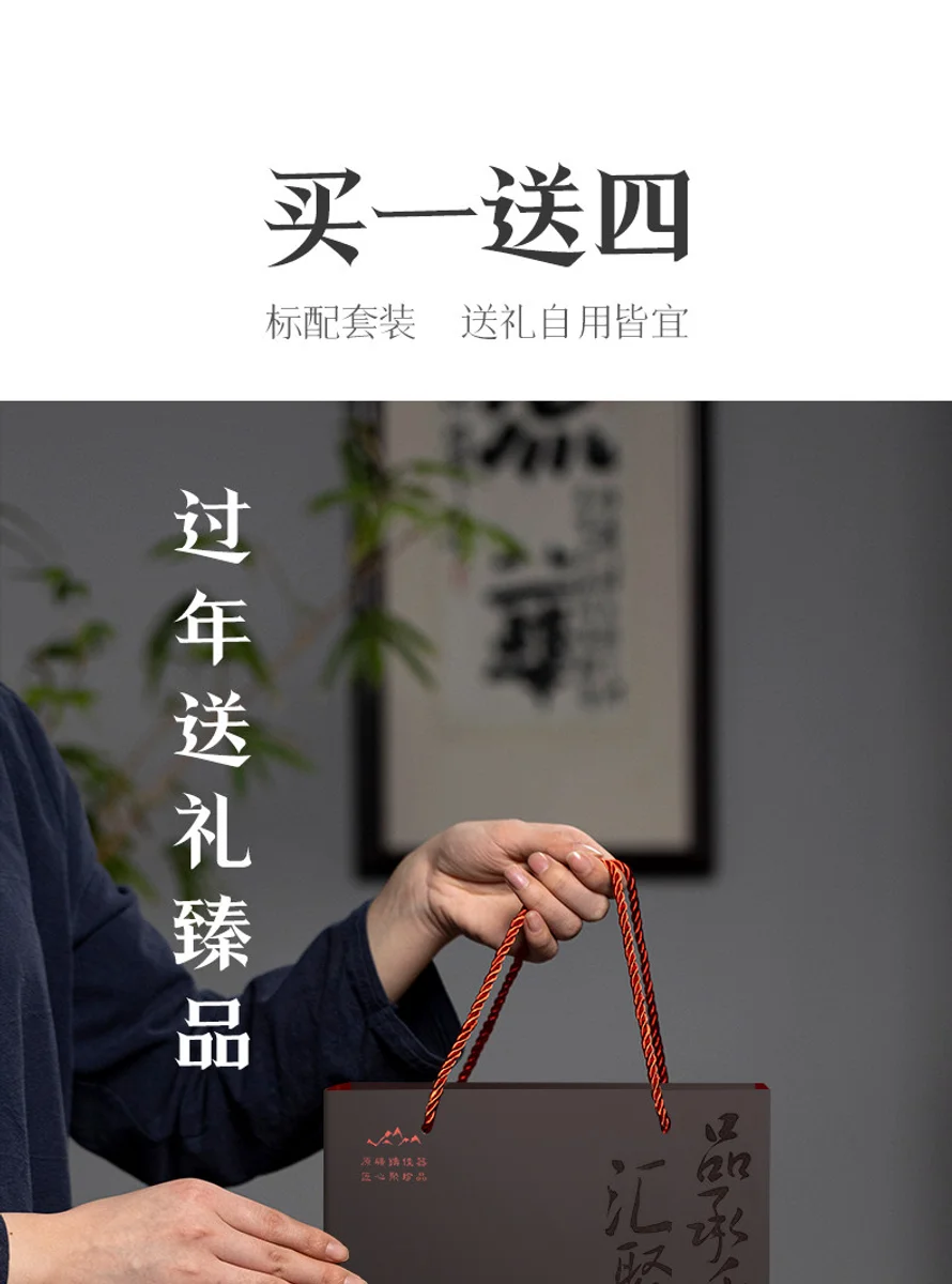 古悦堂 宜兴原矿紫砂壶纯全手工泡茶壶正品家用茶具套装 纳瓢 详情图 12