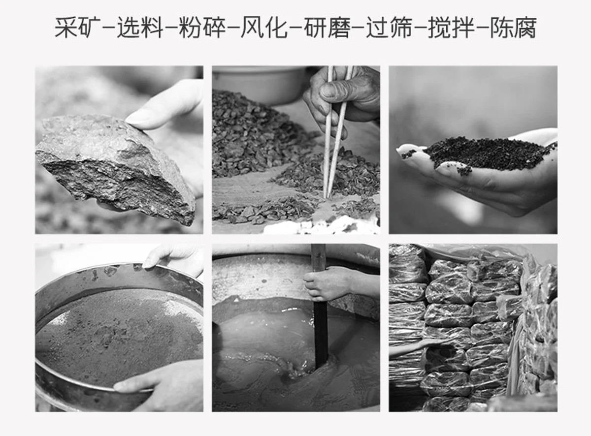 古悦堂 宜兴紫砂壶纯手工家藏原矿泡茶壶套装功夫茶具 大红袍德钟 详情图 4