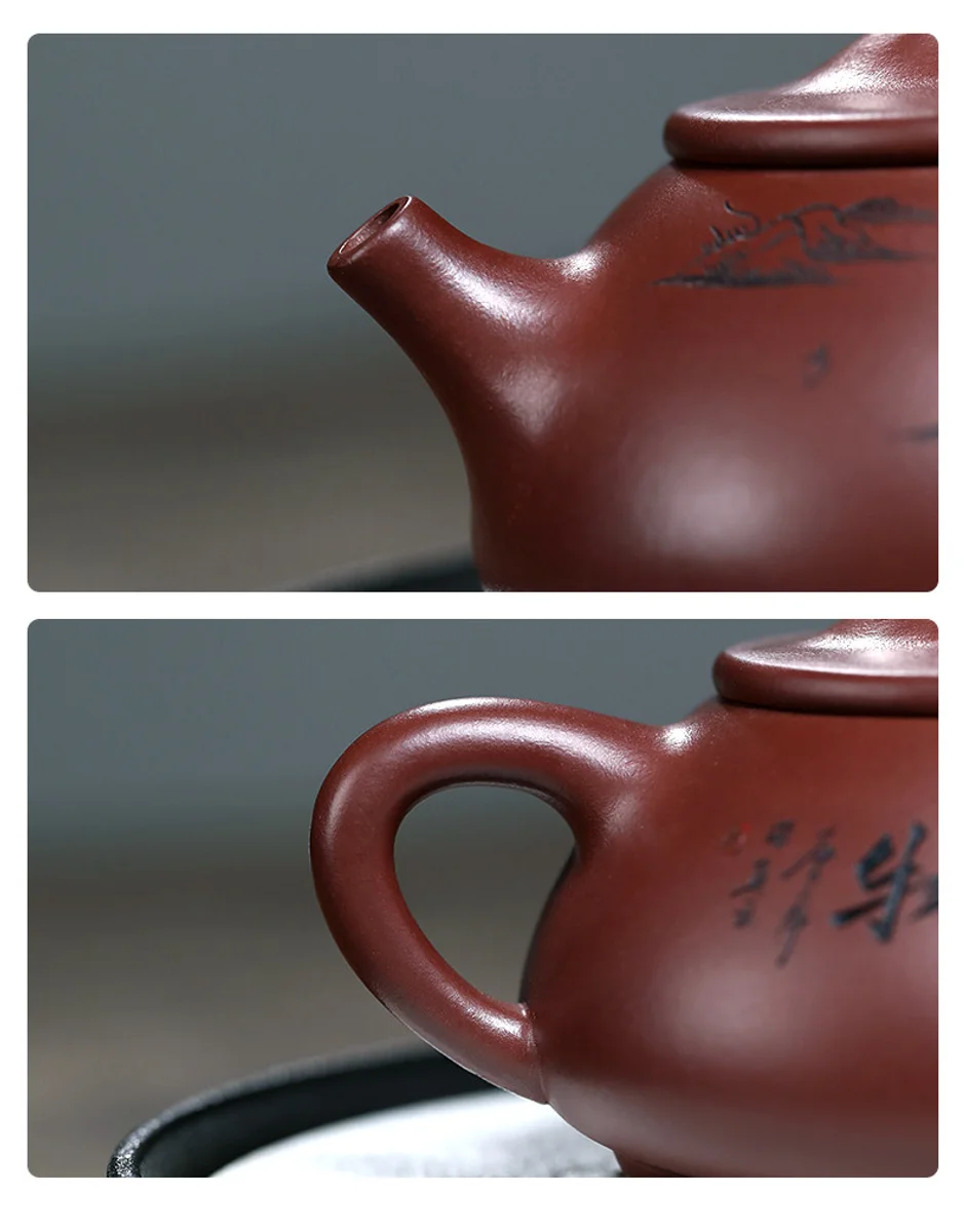 古悦堂 宜兴紫砂壶旗舰店纯手工正品家用泡茶壶鲍英底槽清 满石瓢 详情图 5