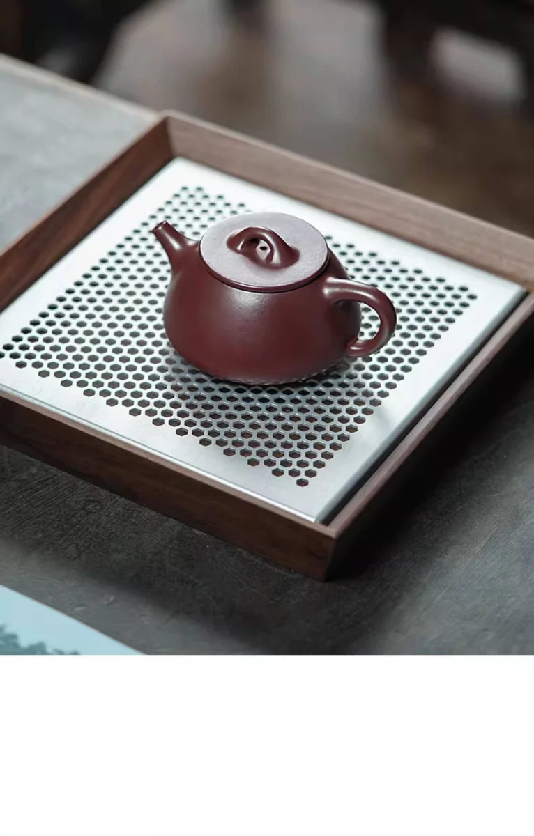 宜兴紫砂纯手工泡茶专用茶壶2026新款紫砂壶功夫茶具单壶平盖石瓢 详情图 10