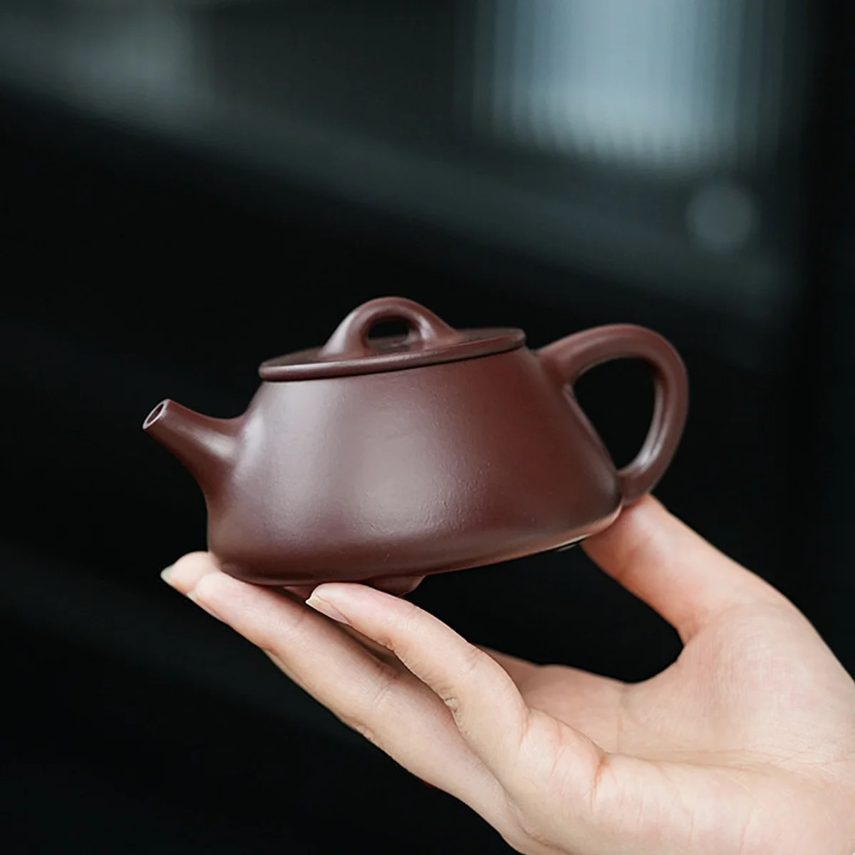 宜兴紫砂纯手工泡茶专用茶壶2026新款紫砂壶功夫茶具单壶平盖石瓢 - 3