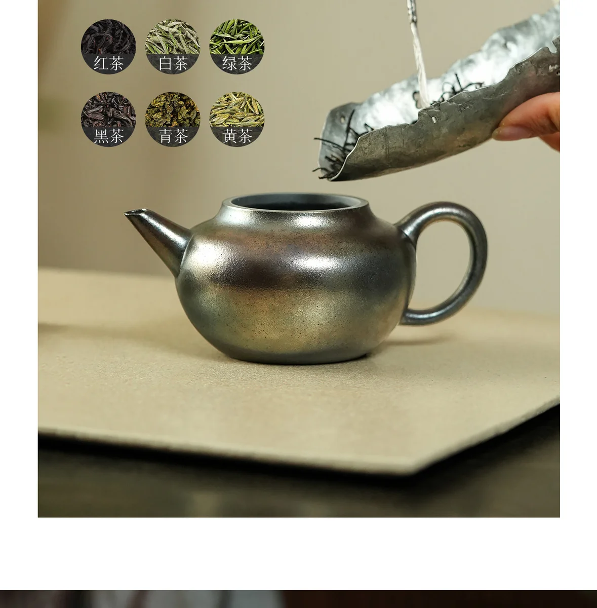 宜兴纯手工茶壶泡茶家用单壶正品茶具2026新款紫砂壶送朋友长辈礼 详情图 7