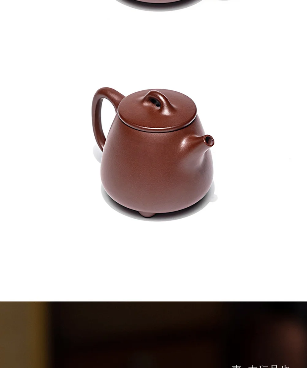 古悦堂 宜兴紫砂壶名家纯手工功夫茶壶茶具家用套装 底槽清高石瓢 详情图 15