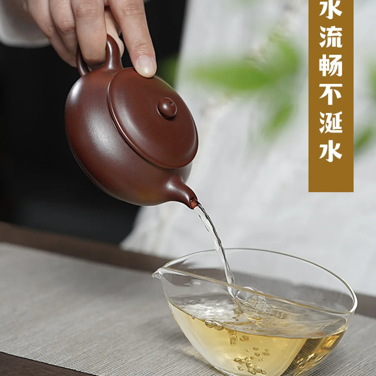 古悦堂 宜兴原矿紫砂壶纯手工高端泡茶壶家用功夫茶具 紫泥明炉壶 - 5