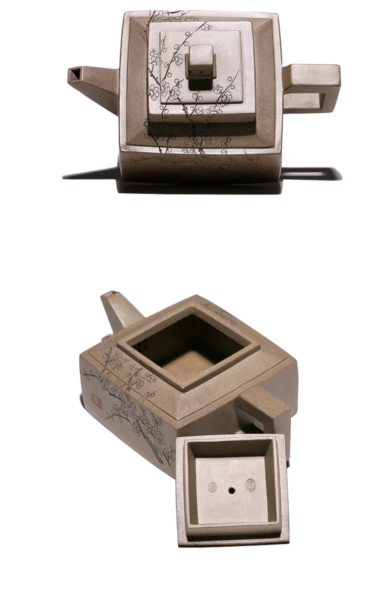 古悦堂 宜兴名家紫砂壶 纯手工家用泡茶壶功夫茶具套装 行云四方 详情图 10