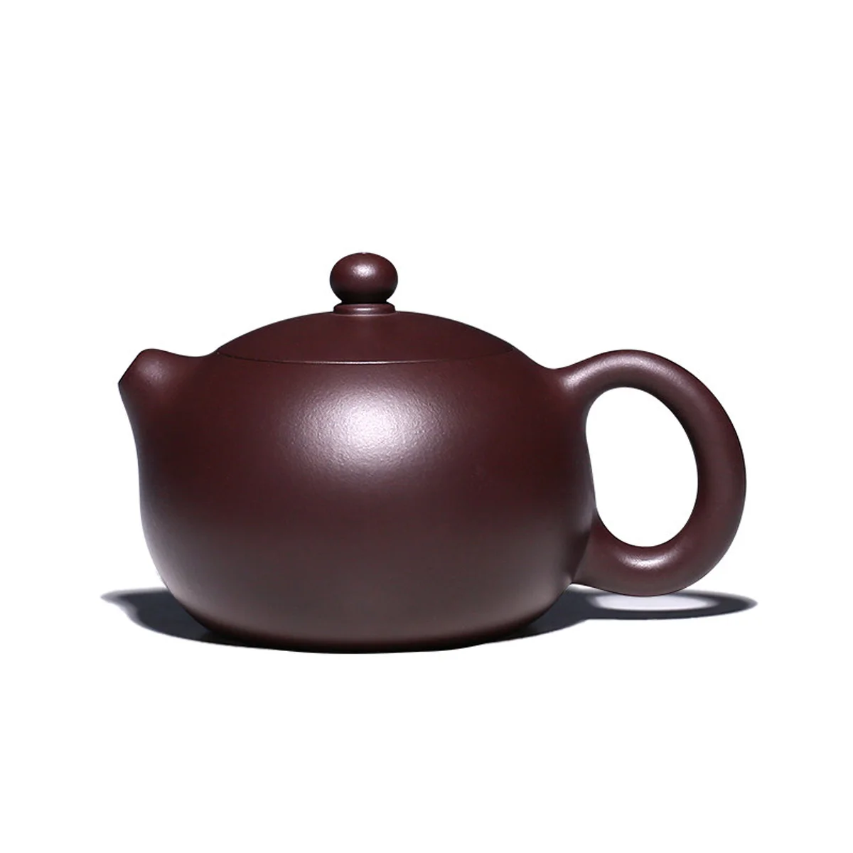 古悦堂 宜兴紫砂壶纯全手工家用泡茶壶茶具套装 大号紫茄泥西施壶 - 2