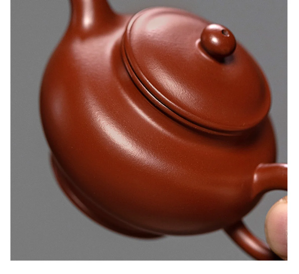 古悦堂宜兴紫砂壶纯手工泡茶壶一人用功夫茶具小壶大红袍朝阳掇只 详情图 1
