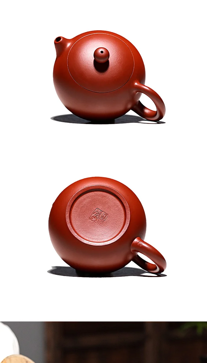 古悦堂宜兴原矿紫砂壶全手工大红袍泡茶壶家用功夫茶具颜韵西施壶 详情图 14