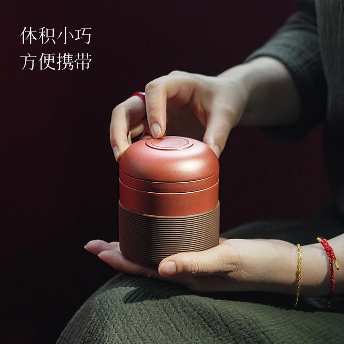 宜兴紫砂纯手工快客杯便携式旅行茶具个人专用办公喝茶杯子快客杯 - 4