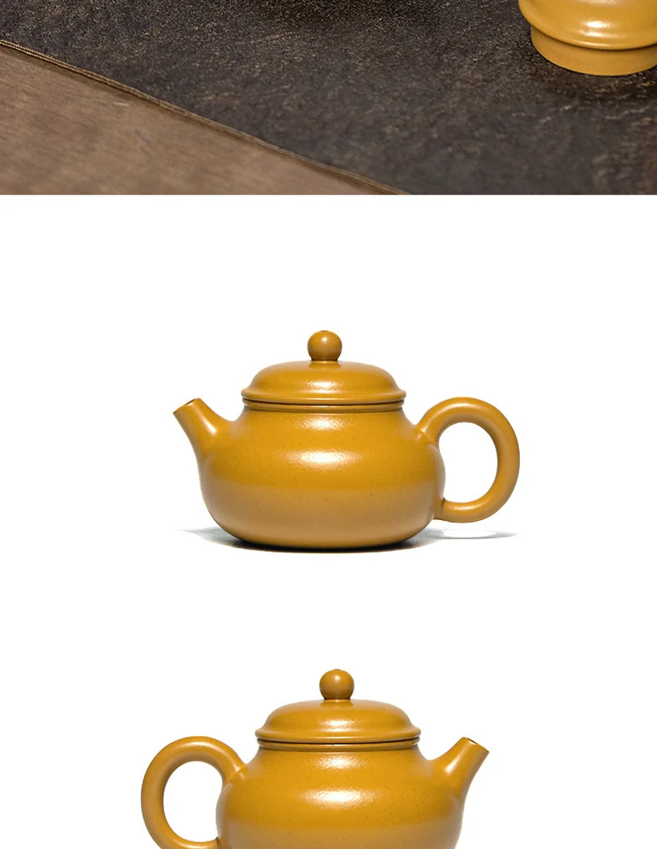 古悦堂 宜兴原矿紫砂壶纯全手工泡茶壶迷你正品茶具套装 素华容天 详情图 9