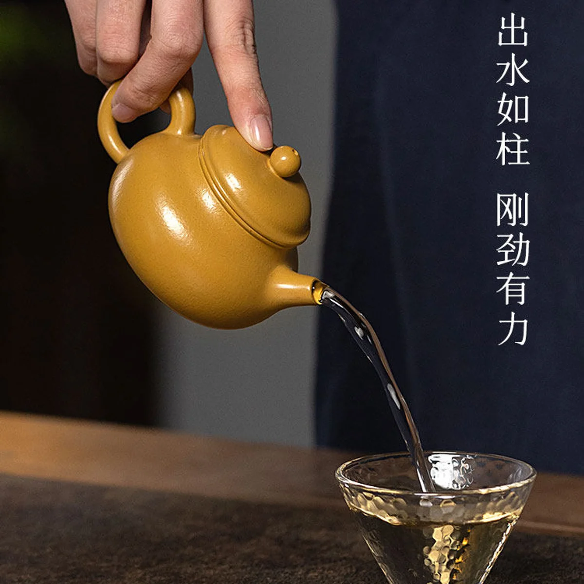 古悦堂 宜兴原矿紫砂壶纯全手工泡茶壶迷你正品茶具套装 素华容天 - 6