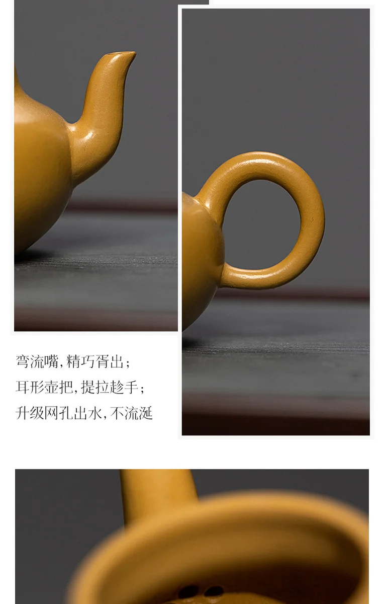 古悦堂 宜兴原矿紫砂壶纯全手工泡茶壶迷你正品茶具套装 春华思亭 详情图 1