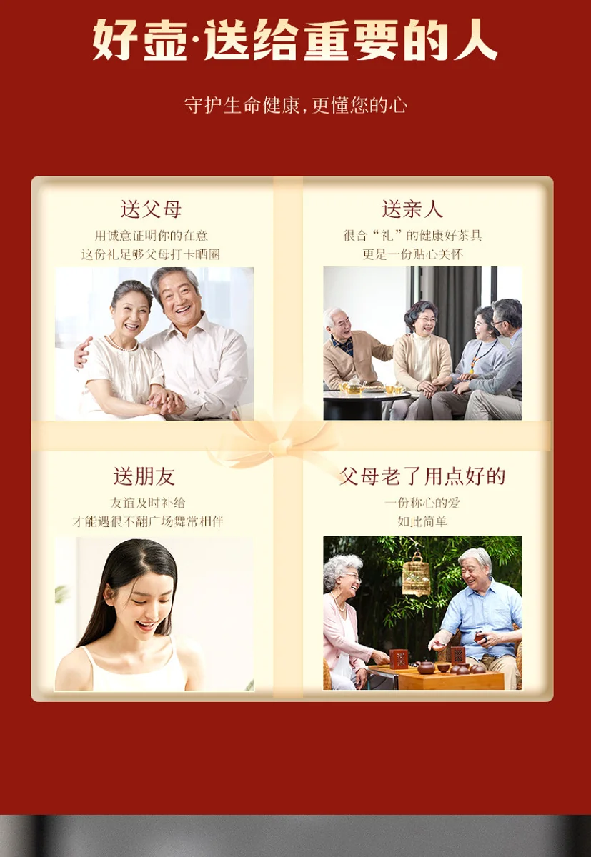 古悦堂 宜兴紫砂壶纯手工泡茶壶一人独饮功夫茶具小壶 大红袍秦权 详情图 19