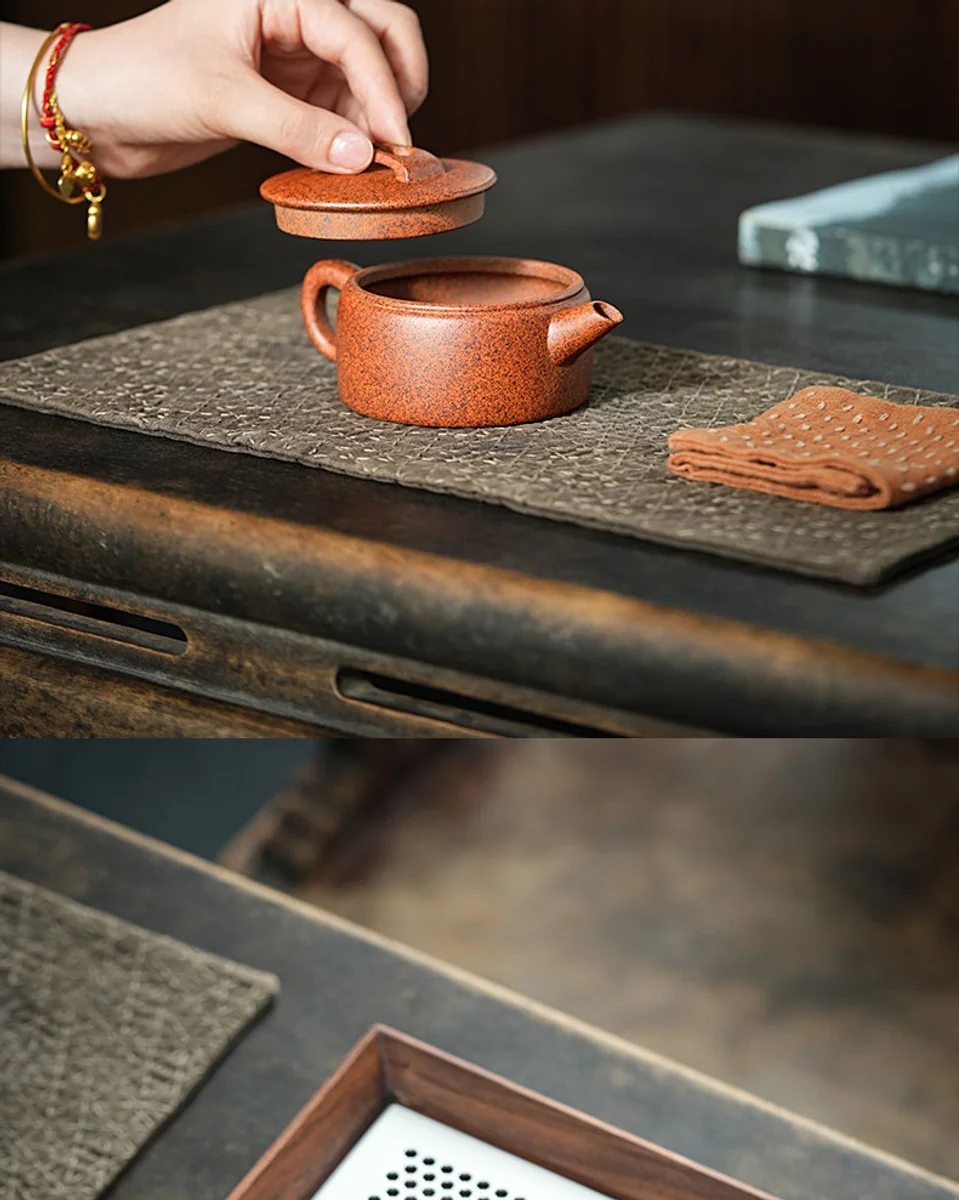 宜兴紫砂壶纯手工一人用茶具2026新款泡茶壶家用功夫小壶柴烧汉瓦 详情图 12