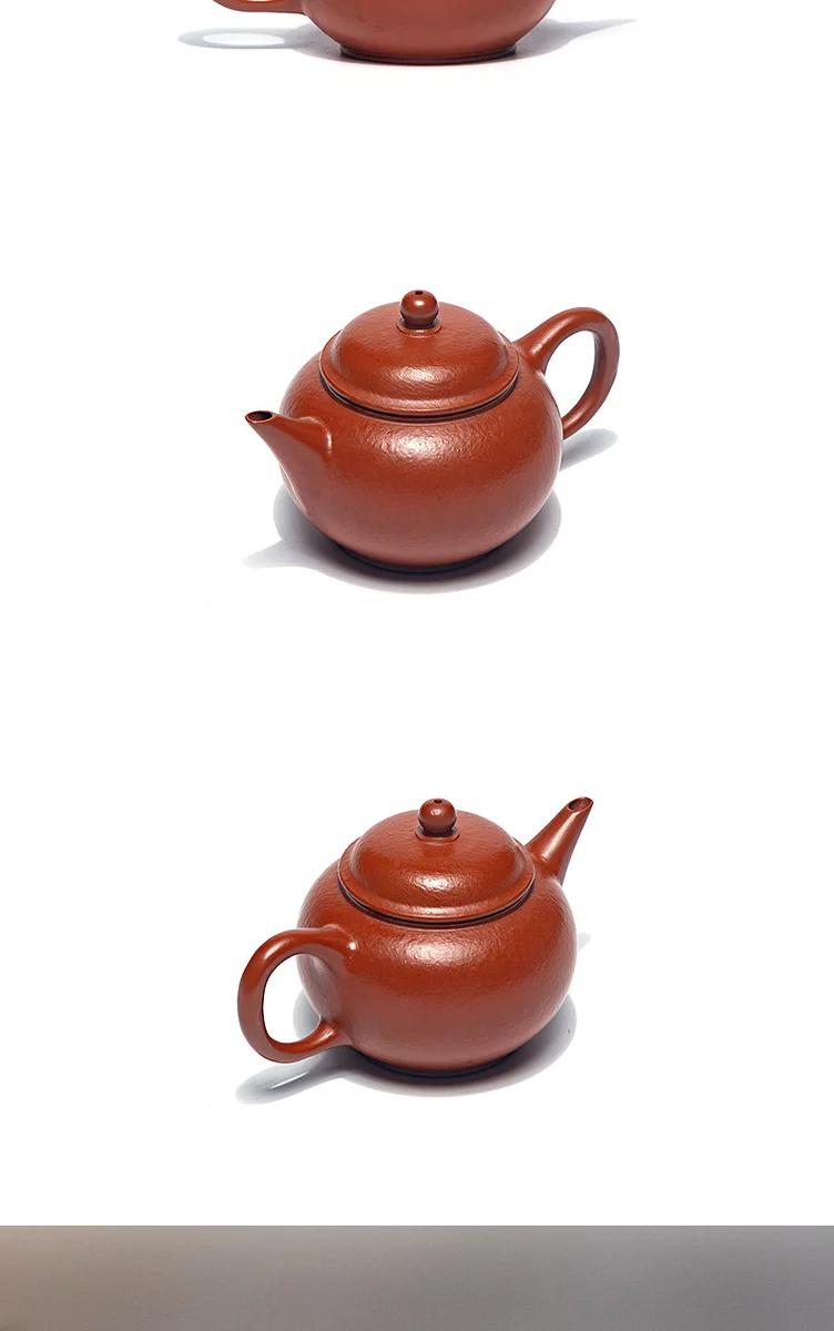 古悦堂 宜兴紫砂壶纯手工泡茶壶迷你一人用茶具单壶 大红袍水平壶 详情图 13