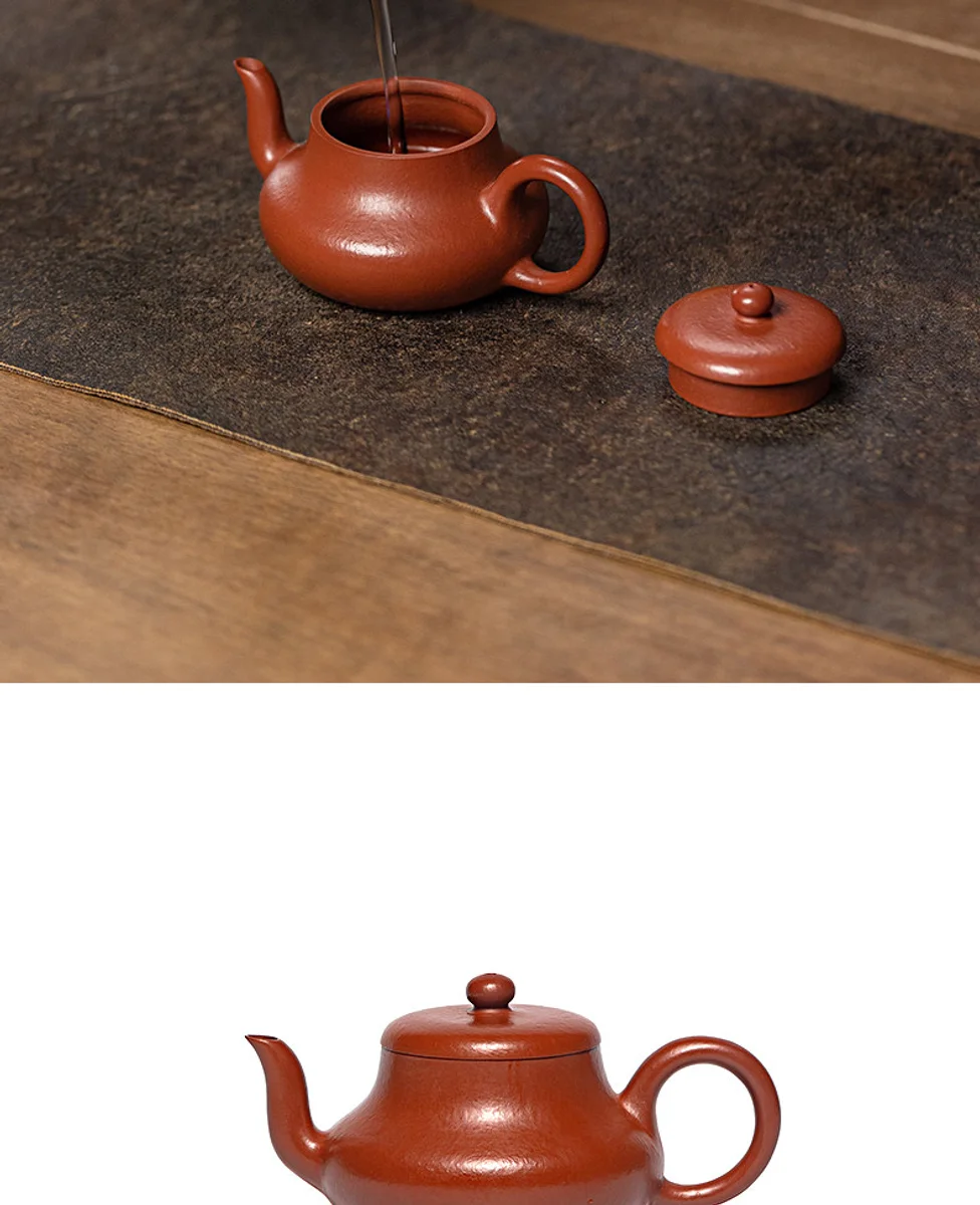 古悦堂宜兴紫砂壶纯手工泡茶壶一人独饮小茶具功夫单壶大红袍君德 详情图 17
