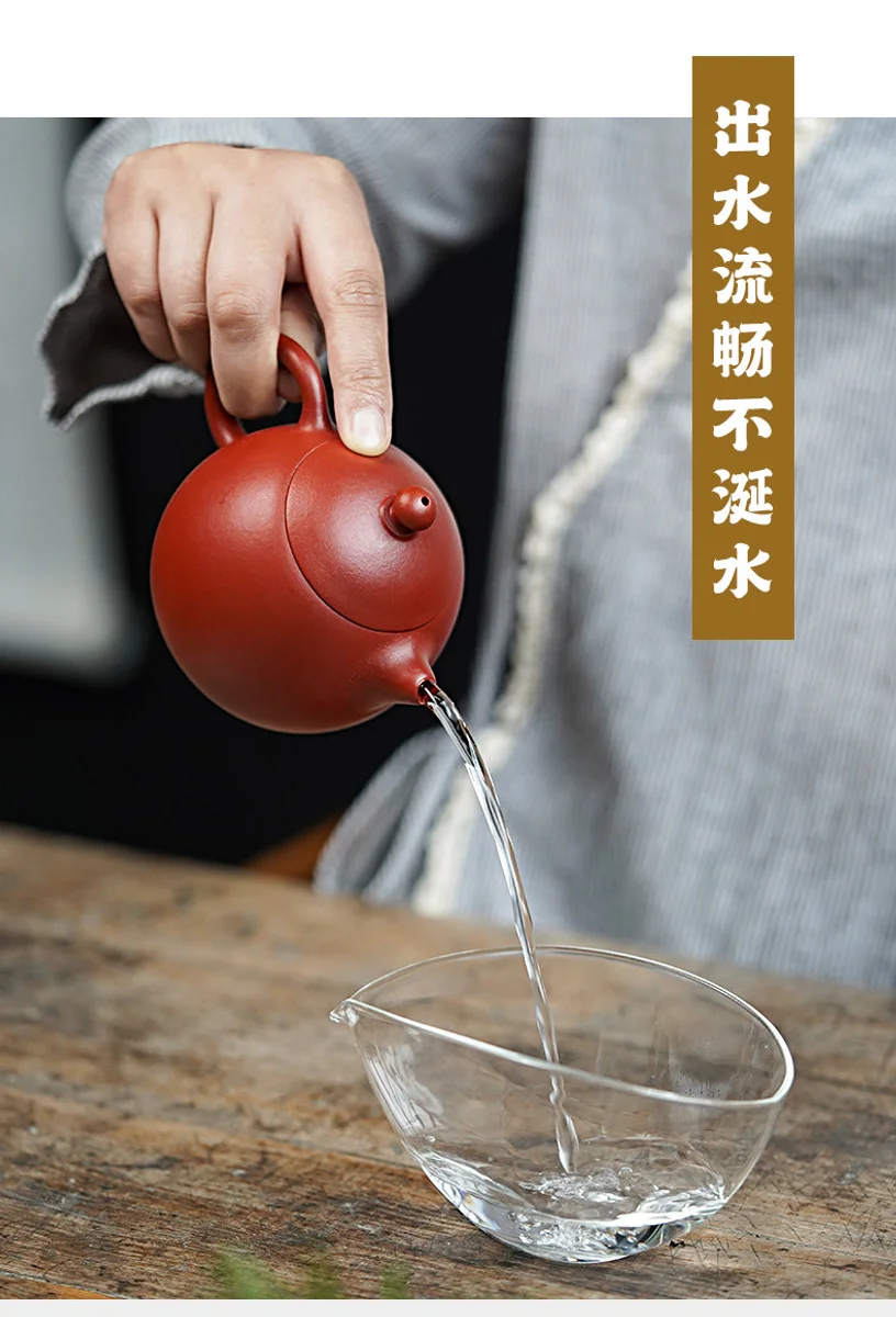 古悦堂 宜兴原矿紫砂壶纯全手工家用泡茶壶功夫茶具茶器 吉庆龙蛋 详情图 14