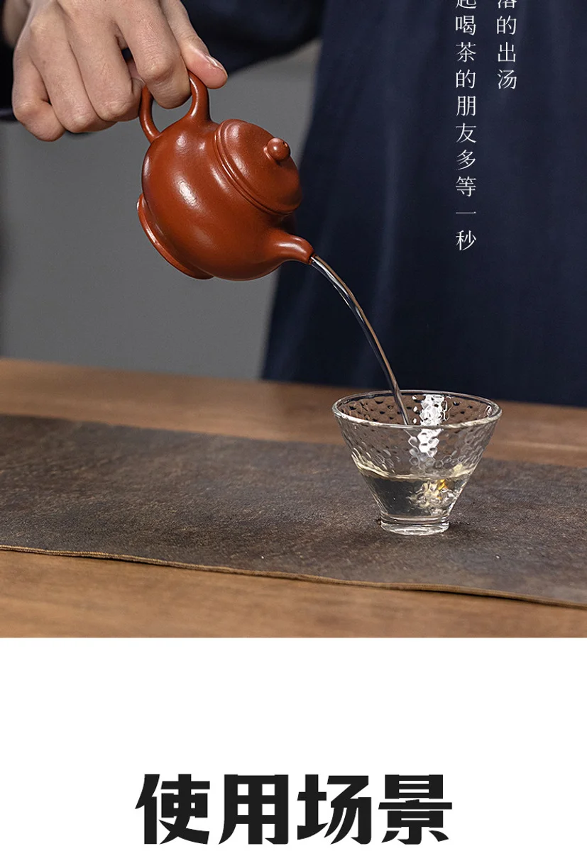 古悦堂 宜兴紫砂壶纯手工泡茶壶个人专用独饮茶具小壶 大红袍掇只 详情图 9