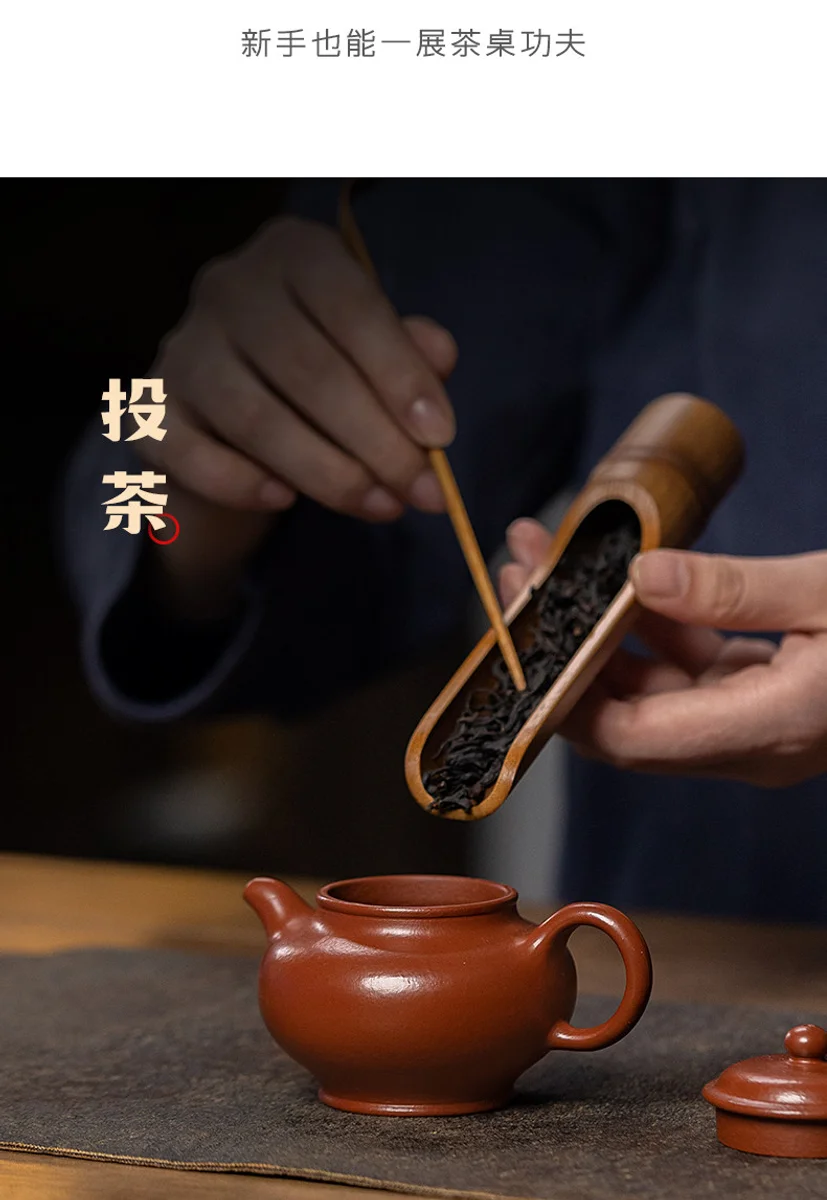 古悦堂 宜兴紫砂壶纯手工泡茶壶个人专用独饮茶具小壶 大红袍掇只 详情图 10