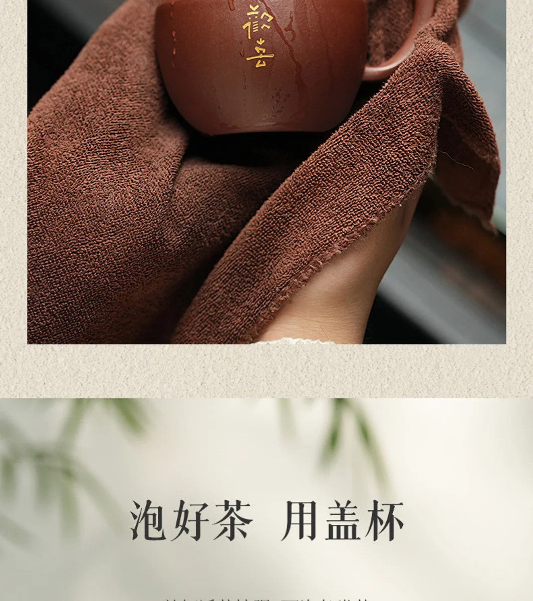 古悦堂 宜兴紫砂杯纯全手工紫砂中式家用茶杯办公泡茶杯 欢喜盖杯 详情图 4