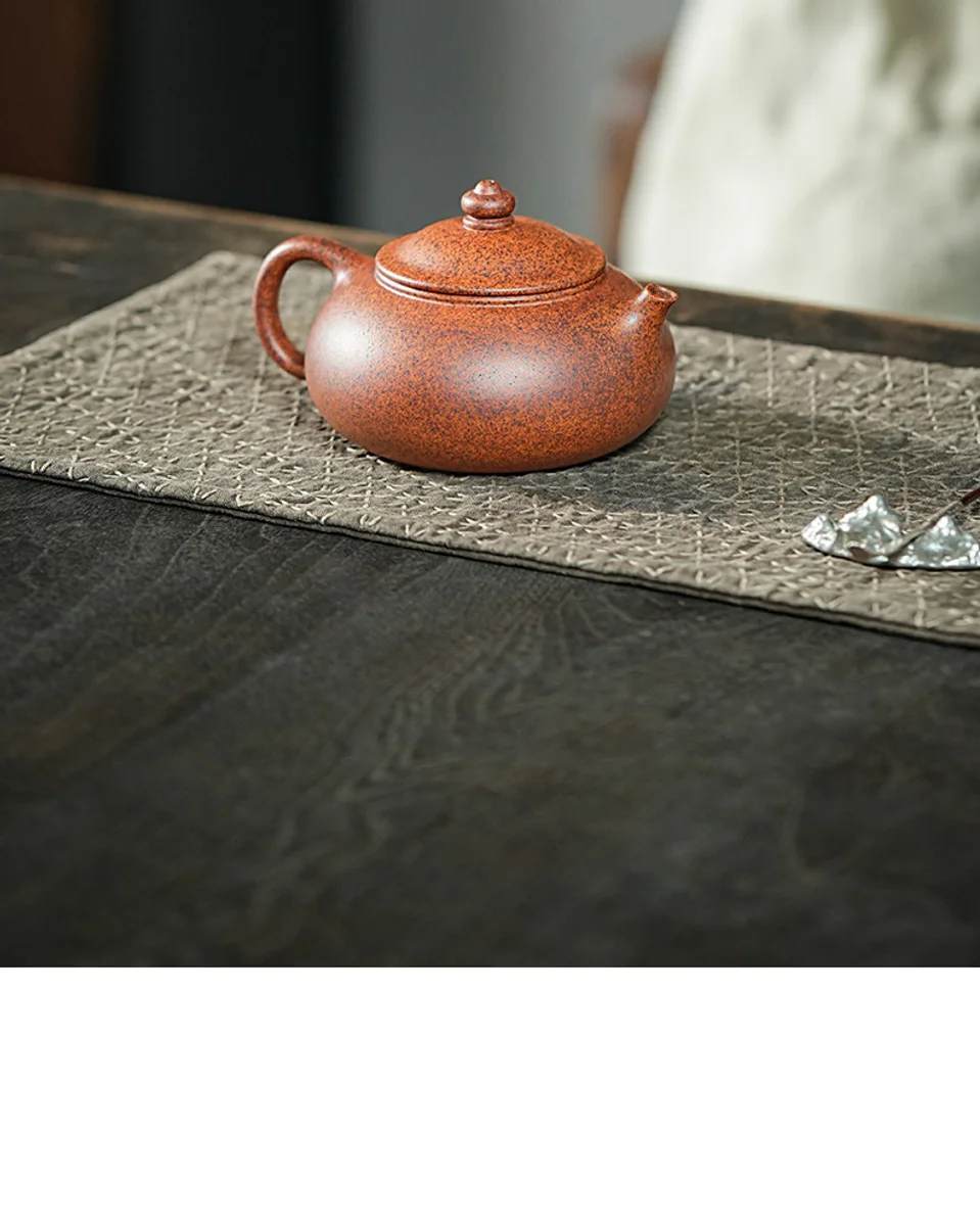 宜兴紫砂茶具纯手工茶壶泡茶家用2026新款一人用功夫小壶波浪寒江 详情图 14