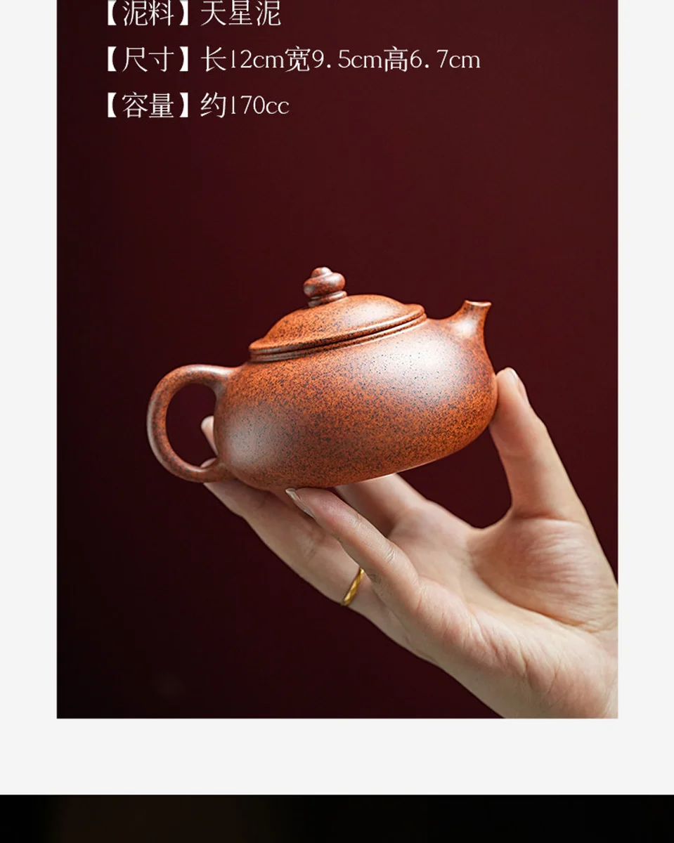 宜兴紫砂茶具纯手工茶壶泡茶家用2026新款一人用功夫小壶波浪寒江 详情图 17