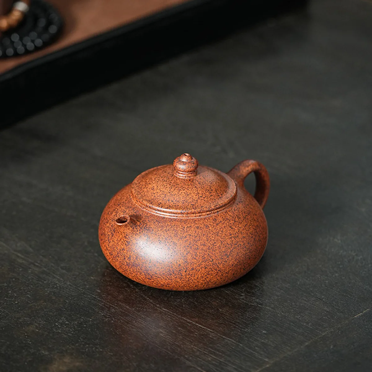 宜兴紫砂茶具纯手工茶壶泡茶家用2026新款一人用功夫小壶波浪寒江 - 5