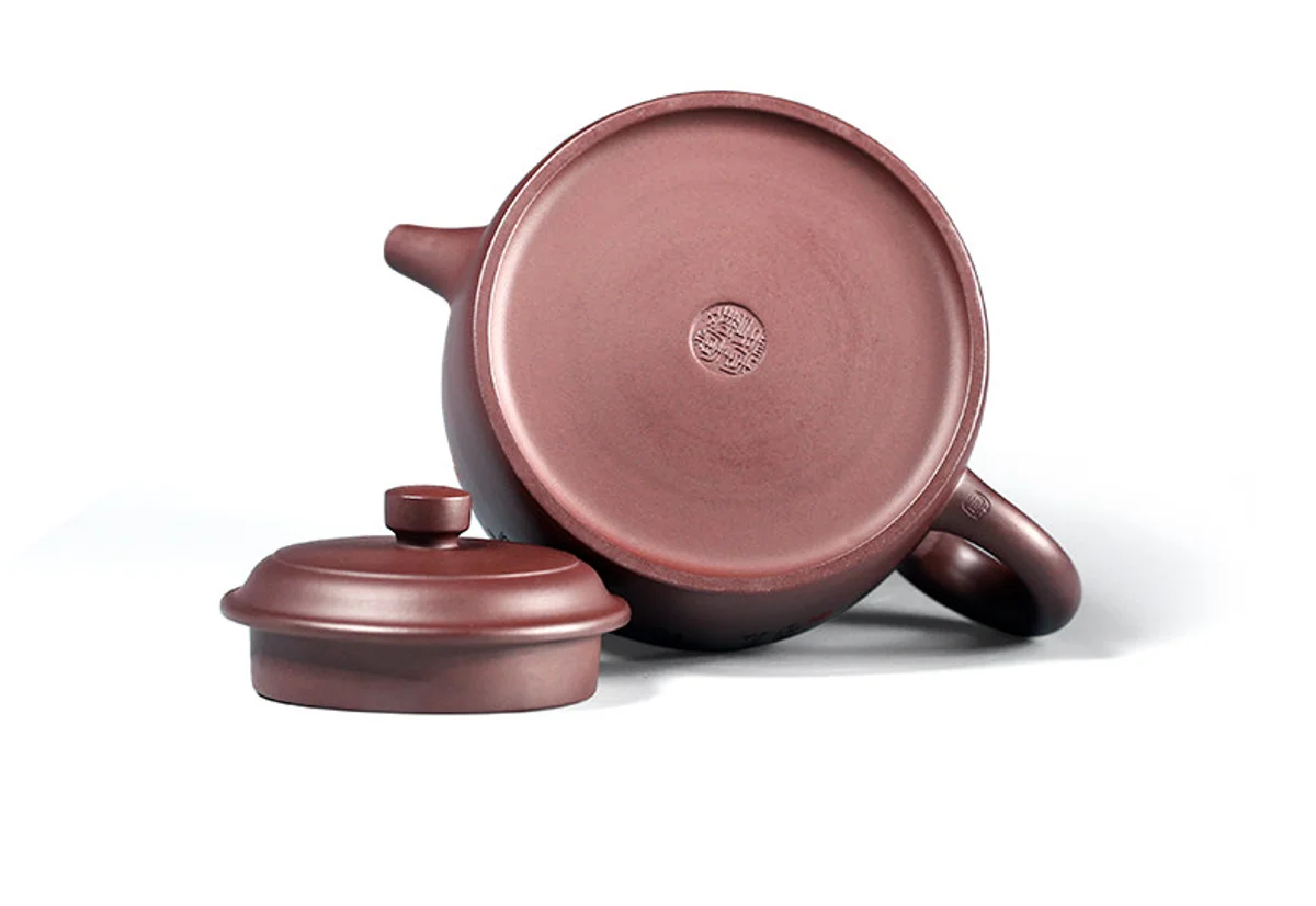 古悦堂 宜兴紫砂壶 纯全手工家用泡茶壶茶具套装 紫泥潜龙德钟壶 详情图 10