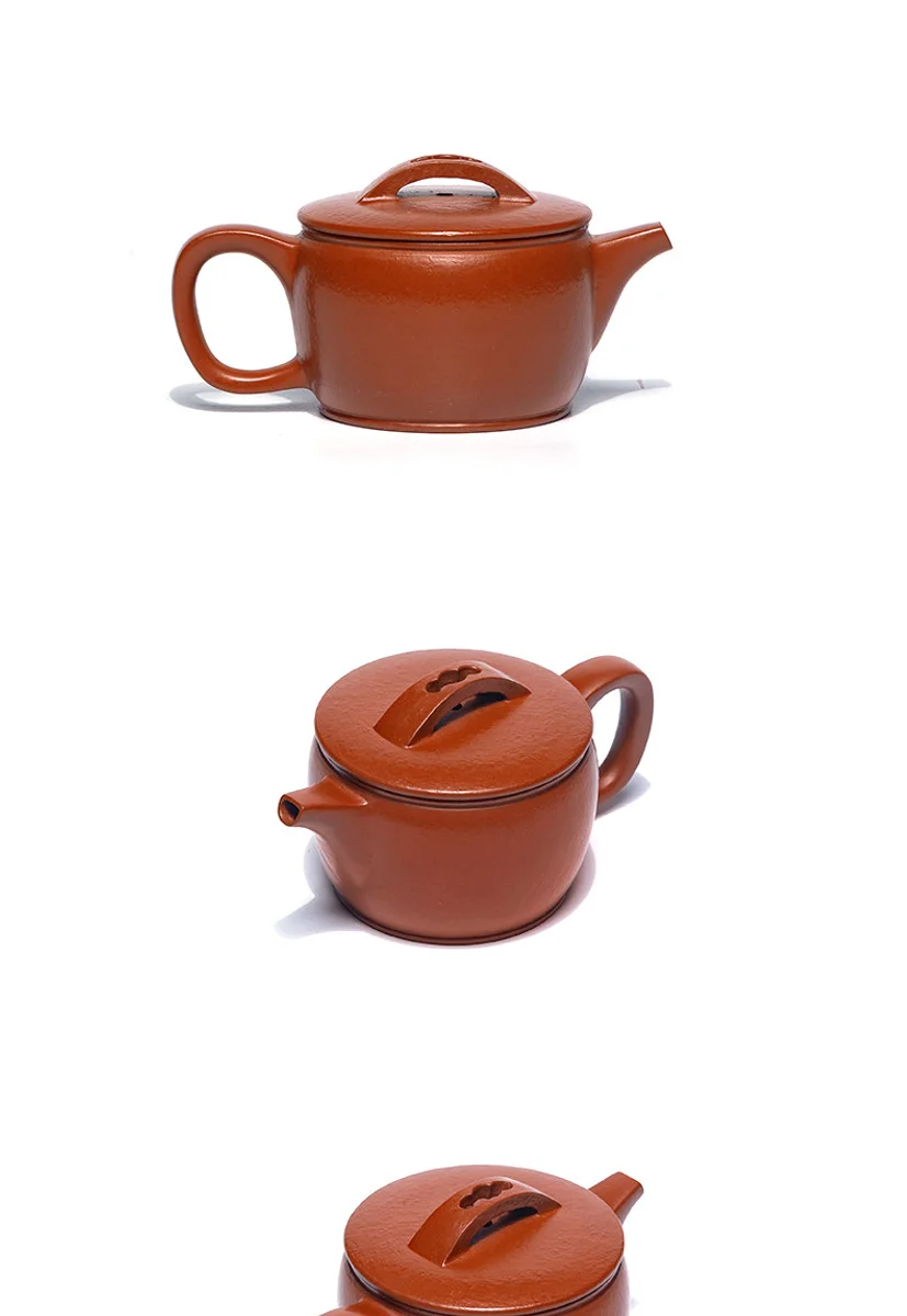 古悦堂 宜兴紫砂壶纯手工泡茶壶一人独饮家用茶具小壶 大红袍汉瓦 详情图 14
