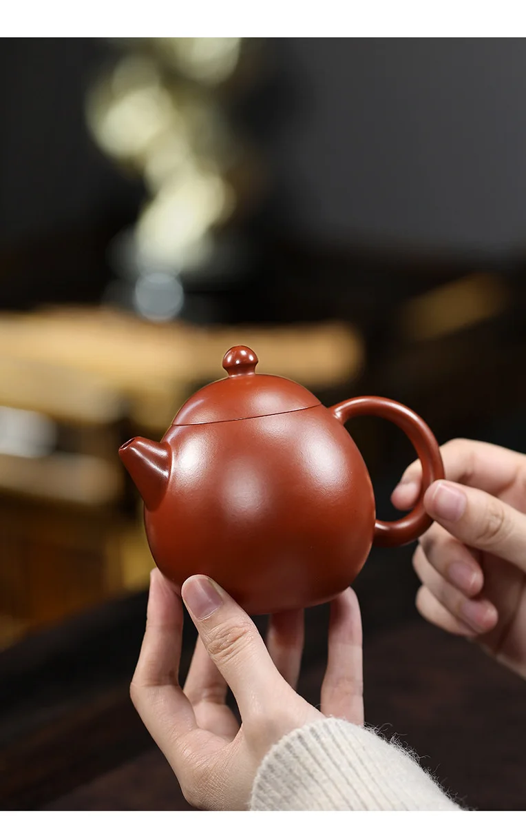 藏壶天下宜兴紫砂壶纯手工功夫茶具原矿大红袍家用泡茶壶龙蛋壶 详情图 14