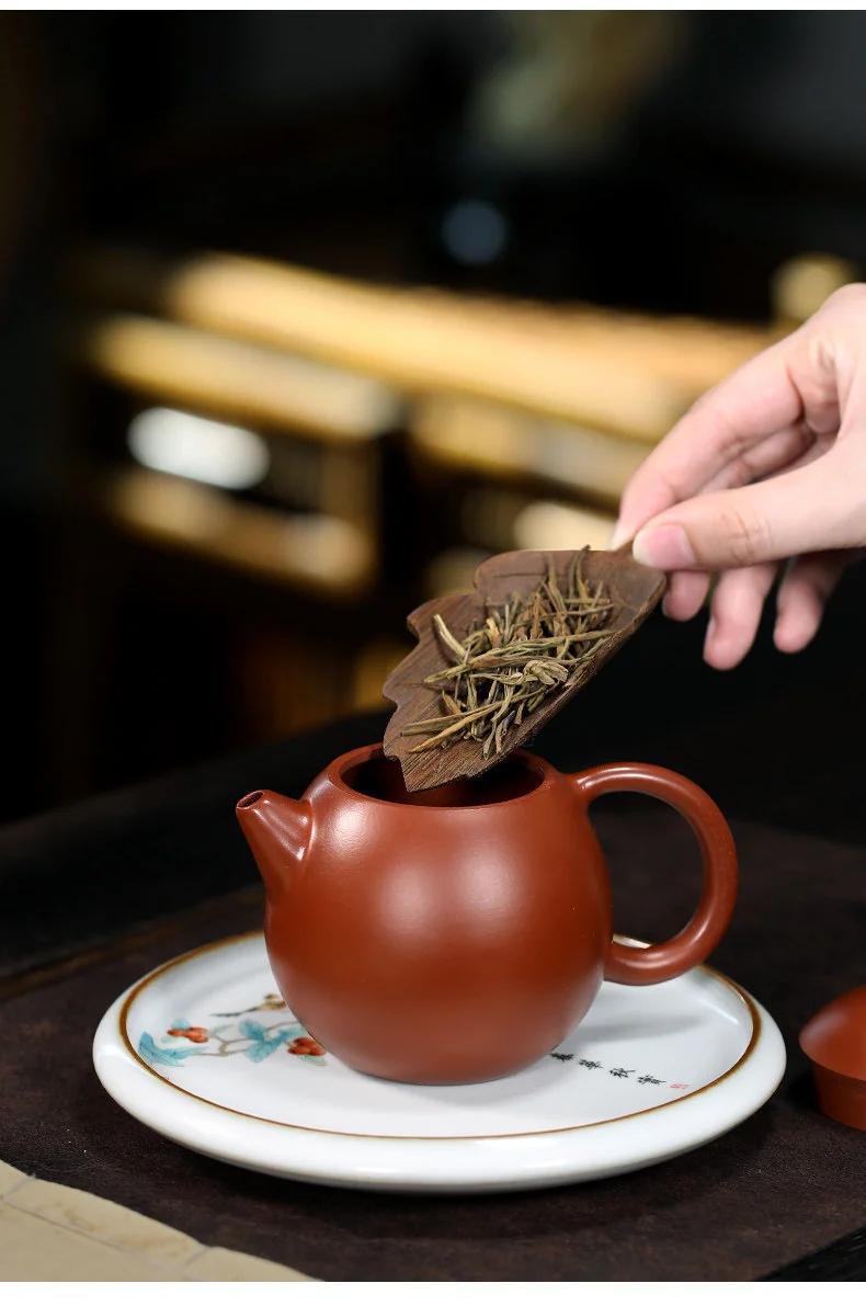 藏壶天下宜兴紫砂壶纯手工功夫茶具原矿大红袍家用泡茶壶龙蛋壶 详情图 16