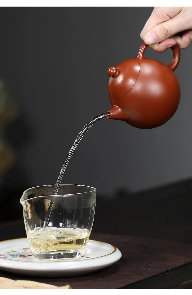 藏壶天下宜兴紫砂壶纯手工功夫茶具原矿大红袍家用泡茶壶龙蛋壶 详情图 18