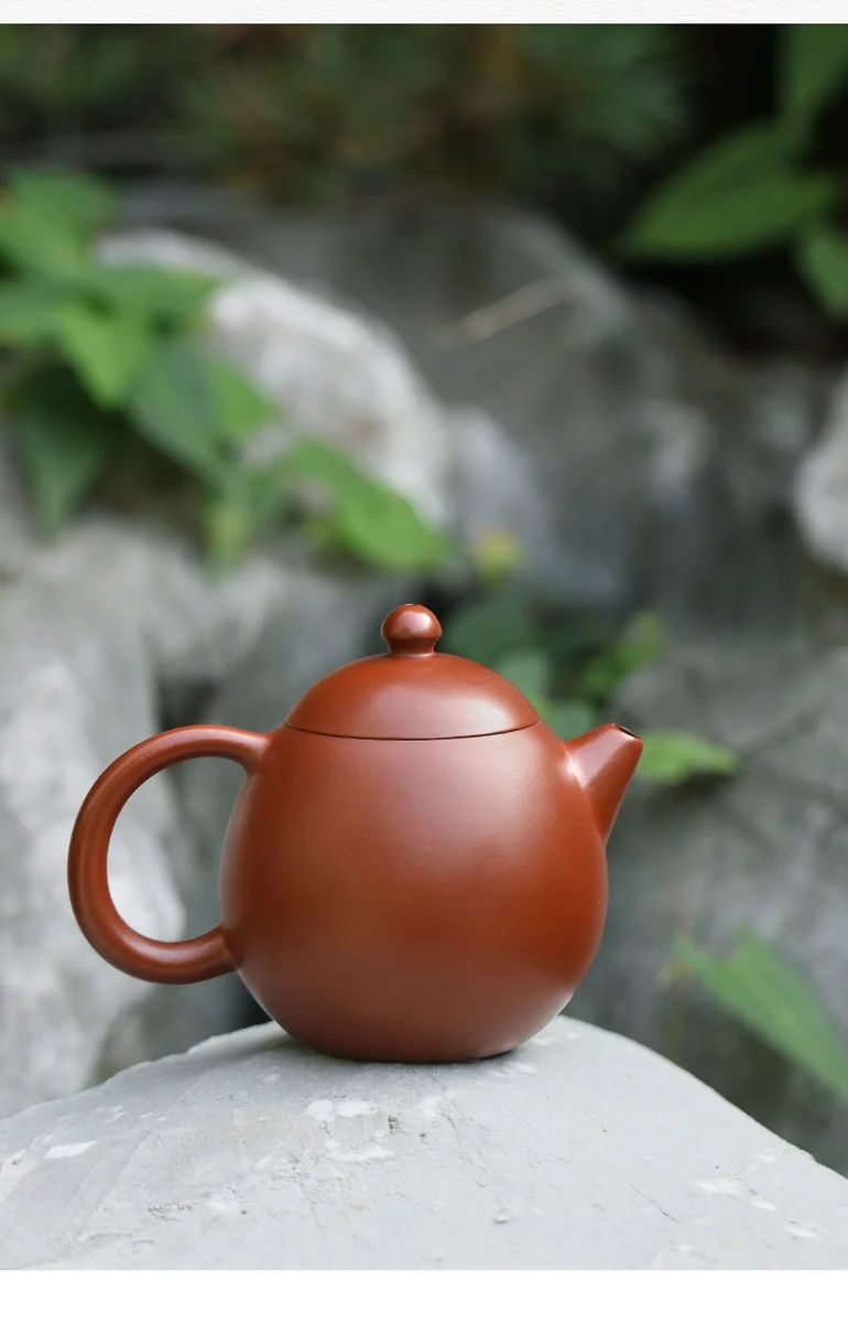 藏壶天下宜兴紫砂壶纯手工功夫茶具原矿大红袍家用泡茶壶龙蛋壶 详情图 4