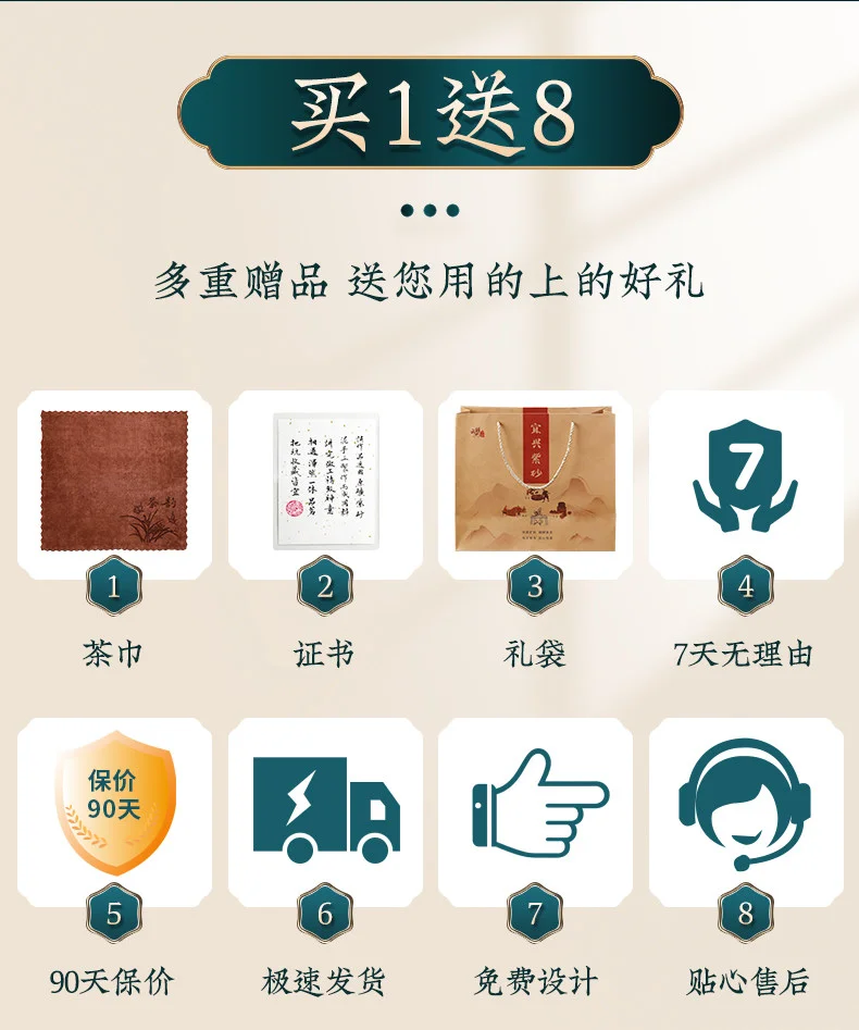 宜兴定制紫砂壶茶具套装原矿纯全手工中式功夫泡茶壶父亲节礼物 详情图 16