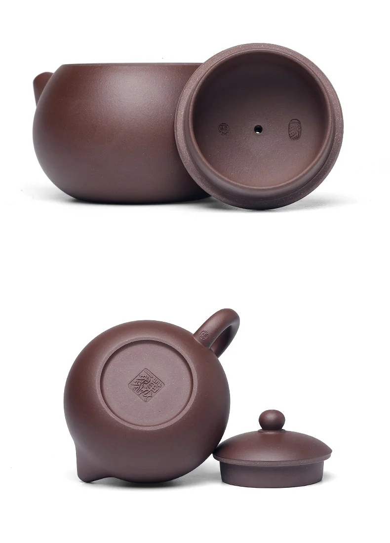 礼品宜兴紫砂壶纯手工茶壶泡茶家用功夫茶具套装紫泥西施壶230ml 详情图 28