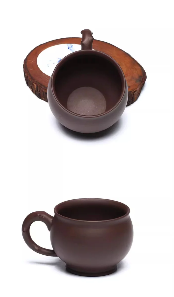 个人专用宜兴紫砂品茗杯功夫茶杯茶盏多种泥料竹节小杯闲叙主人杯 详情图 18